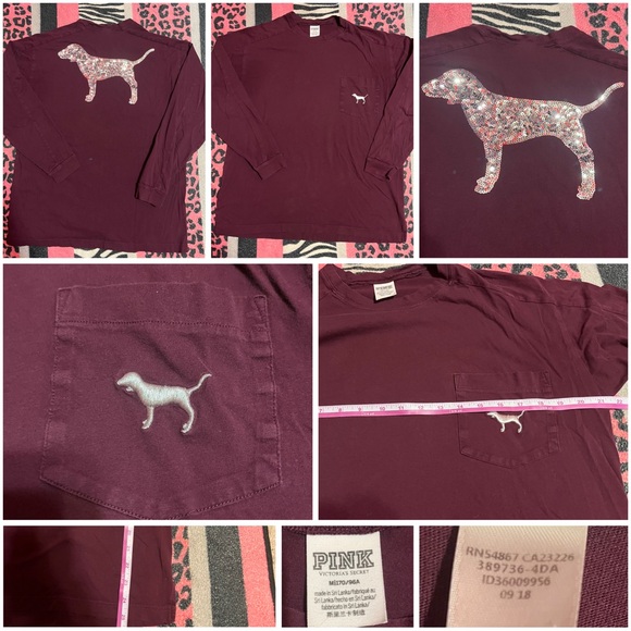 PINK Victoria's Secret BLING Clothing Bundle - Picture 4 of 6